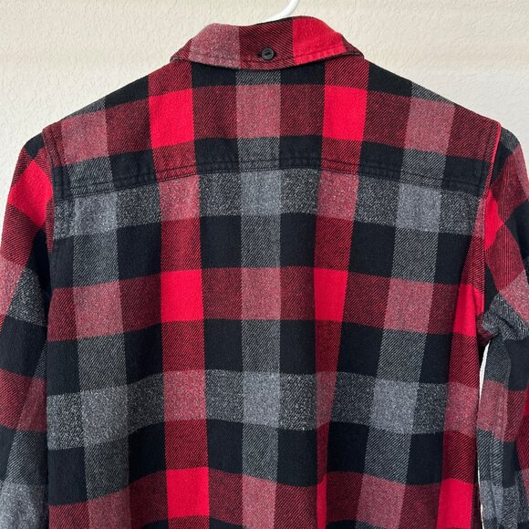 Penfield Flannel Button Down Red Checkered Small - Picture 8 of 9